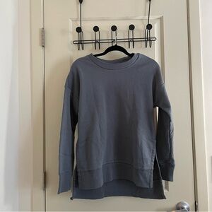 90 Degree by Reflex dusty blue crewneck